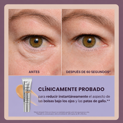 Tensor instantaneo para ojos | Disimula bolsas y arrugas mientras devuelve una apariencia fresca, firme y descansada.